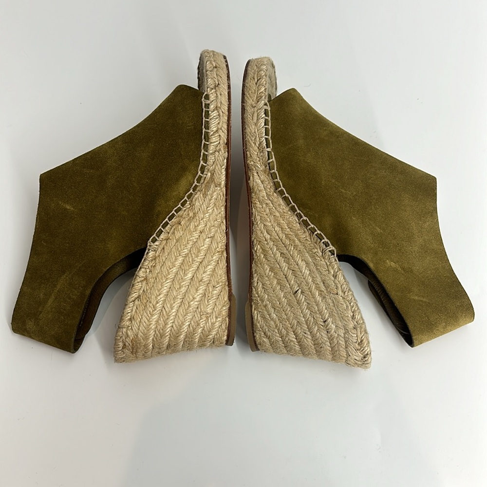 CELINE WEDGE ESPADRILLE SANDALS - Picture 5 of 14